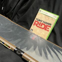 Tony Hawk Xbox 360 Skateboard And Game
