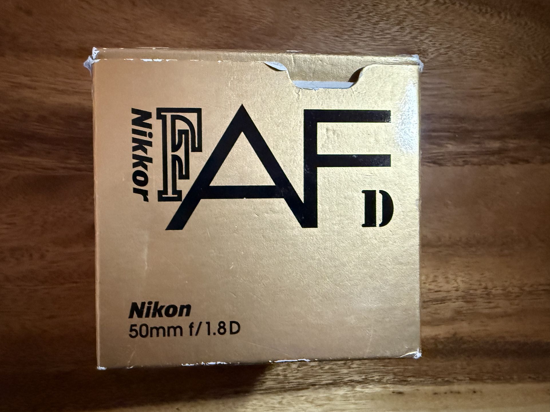 Nikon AF Nikkor 50mm f/1.8D Camera Lens