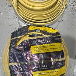 Around 450 ft of Electric wire aluminum 10/2 Selling all together for $100