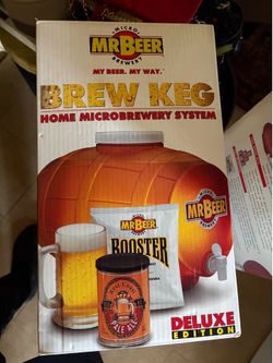 MR BEER BREWERY MY BEER. MY WAY." BREN KEG HOME MICROBREWERY SYSTEM