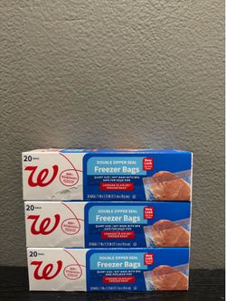 Quart Freezer Bags 3-Pack