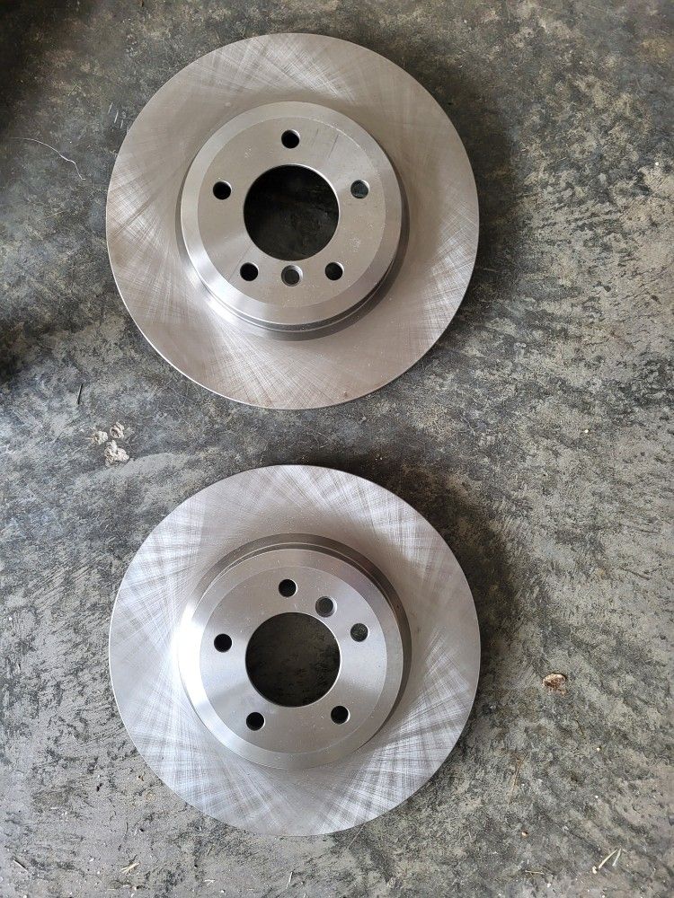 Bmw 330ci Rotors, Control Arm And Springs