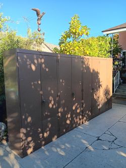 Heavy Duty Metal Storage Cabinets With Locking Keys 🔑