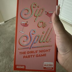 Girls Night Drinking Game 