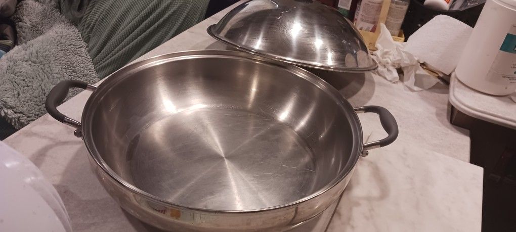 Royal Prestige Paella Pan 9 Ply Steel