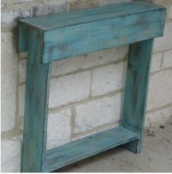 Aqua Console Table 30 x 6 x 30