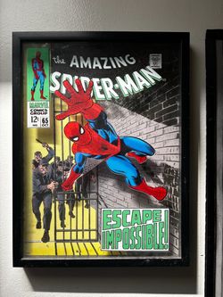 Marvel The amazing Spider-Man: Escape Impossible poster pop creation 3D wall art