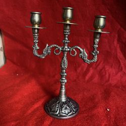 6 Inch Greek 3 Candle Holder Imported From Greece 