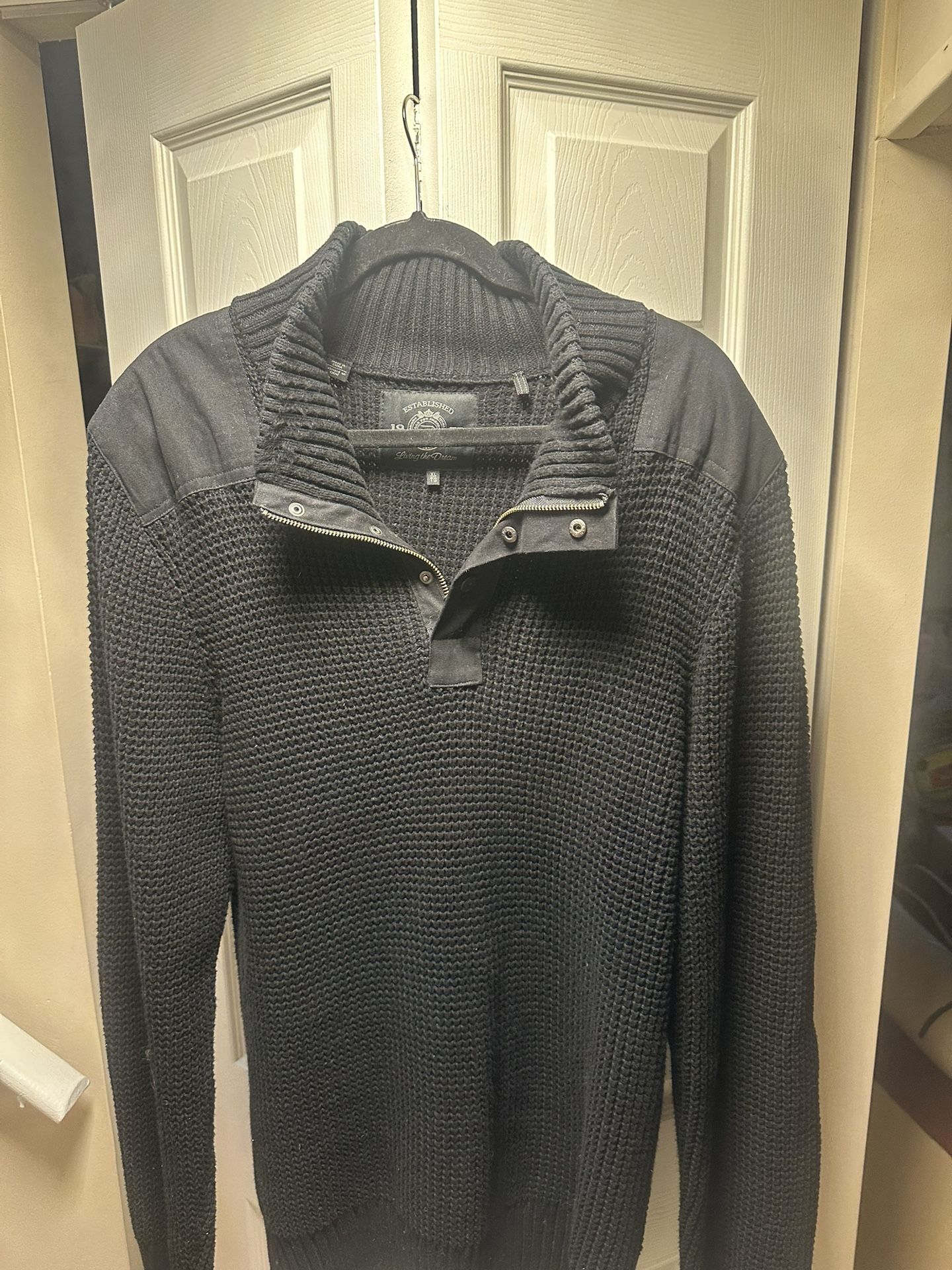 Men’s Jacket 1/4 Zip By Living The Dream In XL