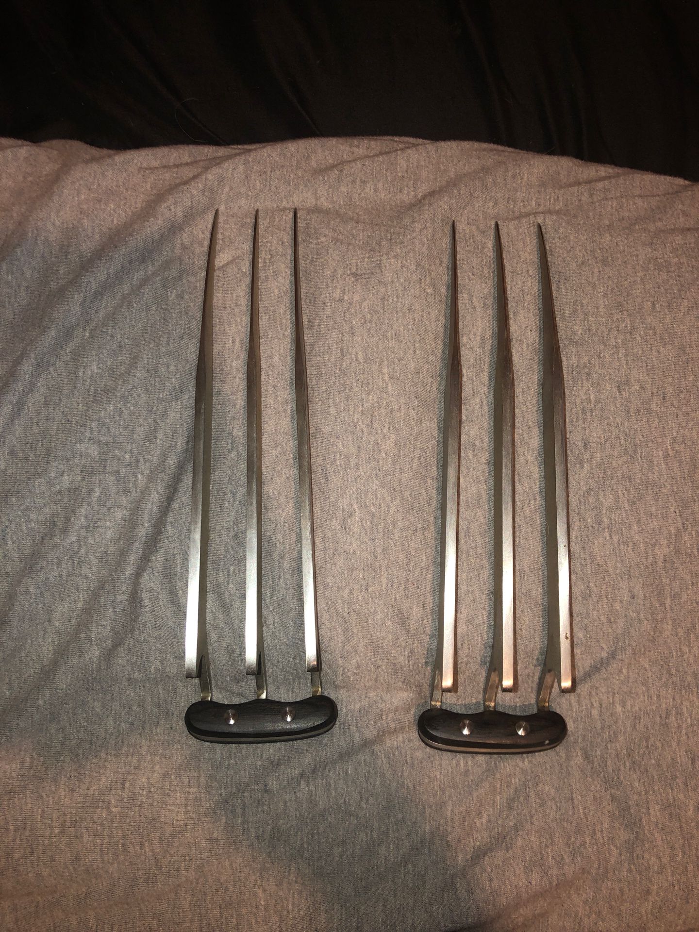 Steel wolverine claws 11inches
