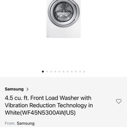 Lavadora Samsung 