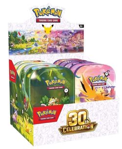 Pokémon TCG 30th Celebration Mini Tin Box