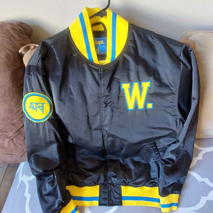 Adapt Gold Blooded Golden State Warriors Inspired Full-Snap Jacket - Size XXL