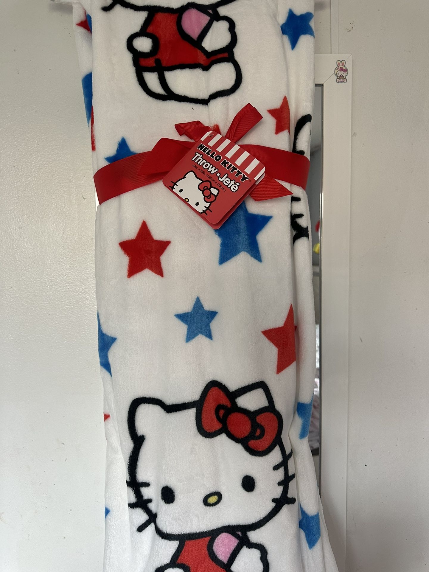 4th of July Hello Kitty Blanket