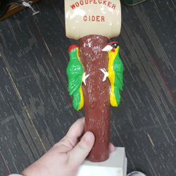 Woodpecker Cider Tap Handle