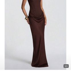 Brown Dress