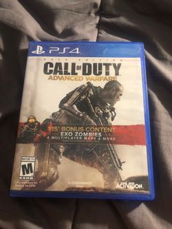 Call of duty Advanced Warfare !