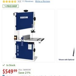 Rikon 10” Bandsaw
