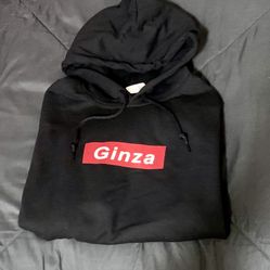 NEW! “Ginza” Black Hoodie from Japan. Size(XL)