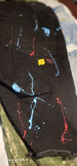 Men shorts blue size 44 black size 40 10 each