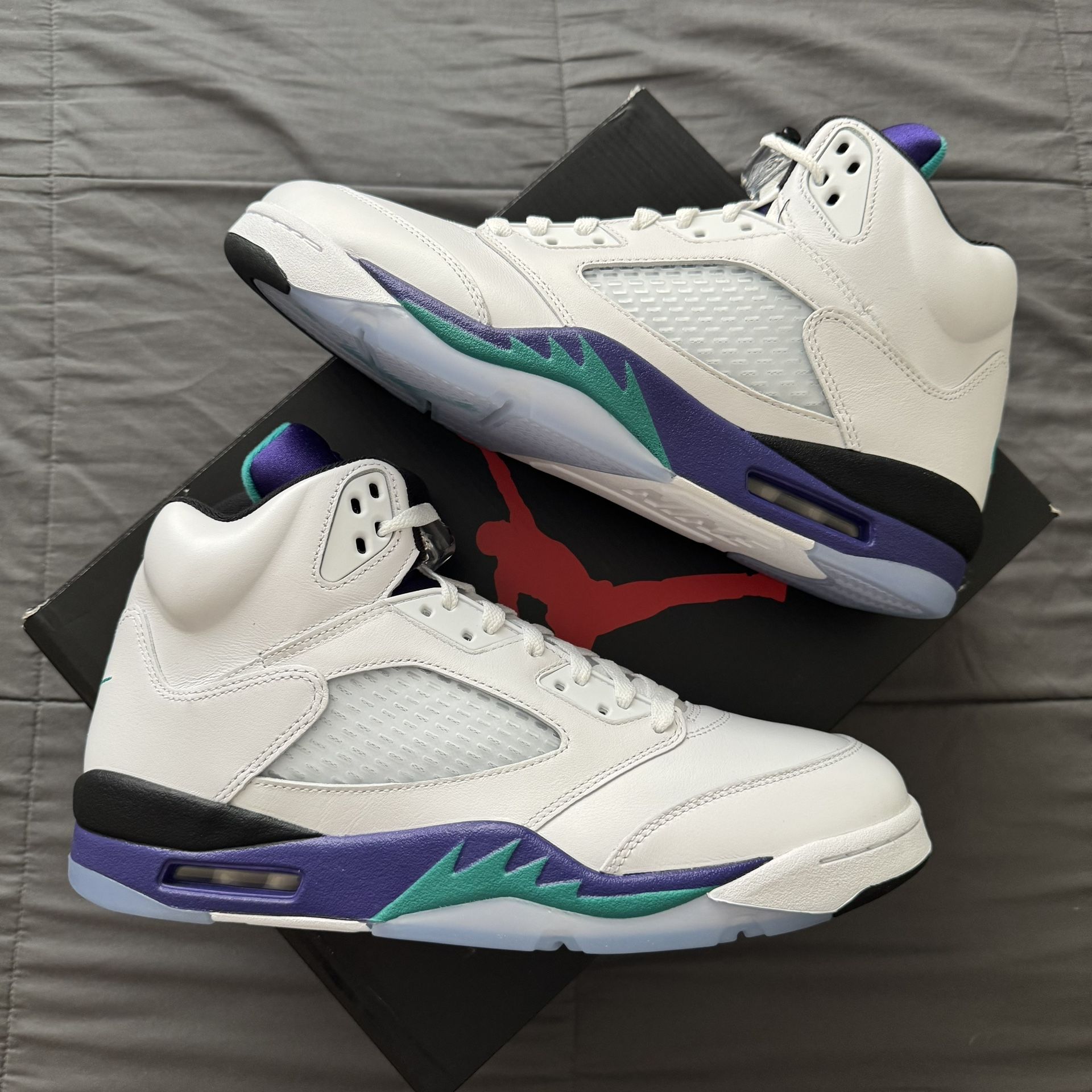 2025 Nike Air Jordan 5 Grape Size 12 DS