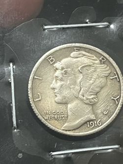 1917-D Mercury dime