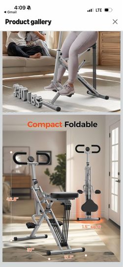 Never used unopened squat machine