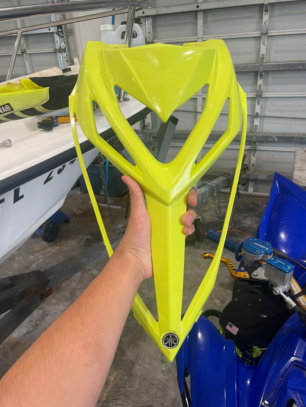 radiator plastic for raptor 700r