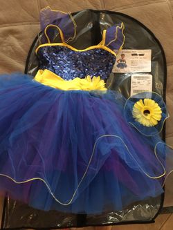 Young girls dance recital dress