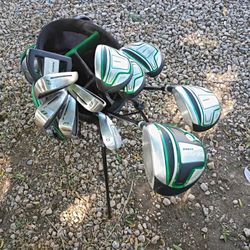TOP FLITE  GOLF CLUBS  (12) PCs