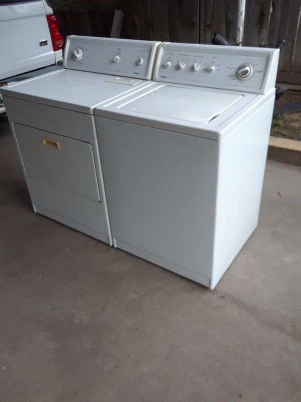 Lavadora y Secadora electrica son Kenmore Heavy duty for Sale in Fresno