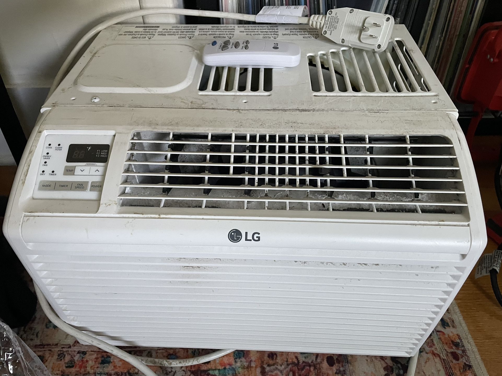 LG 6000 btu window AC