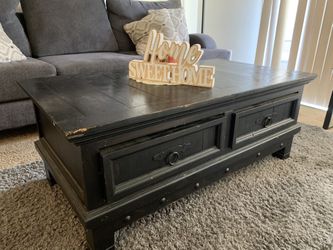 Rustic Living Room Table Set