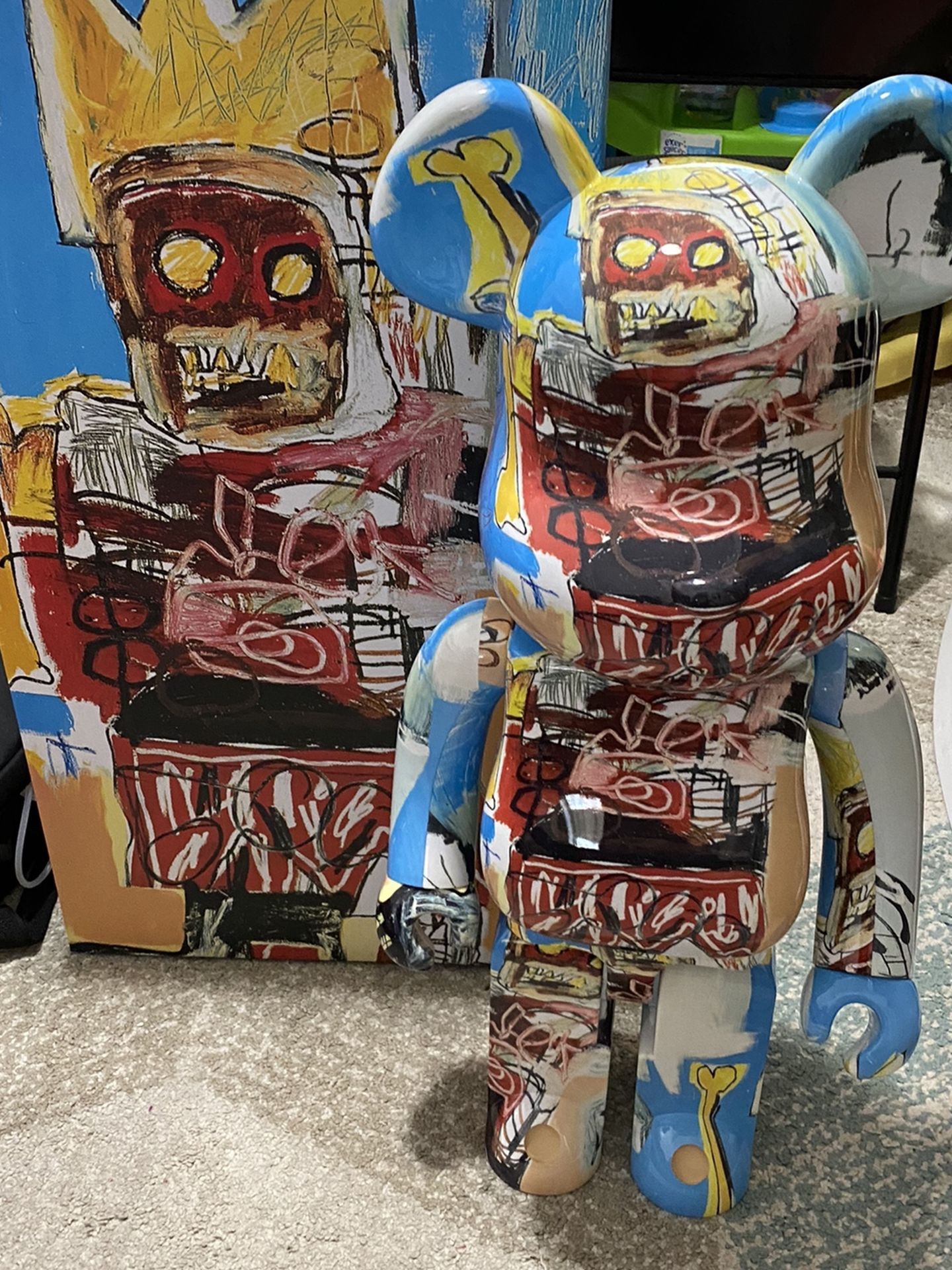 Bearbrick Jean Michel Basquiat 1000%