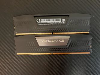 2x32GB 64GB Corsair Vengeance Memory