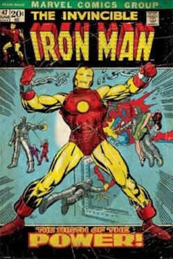 Iron Man Birth Of Power 24in × 36in Wall Poster