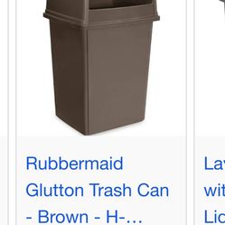 Rubbermaid Commercial Garbage Can
