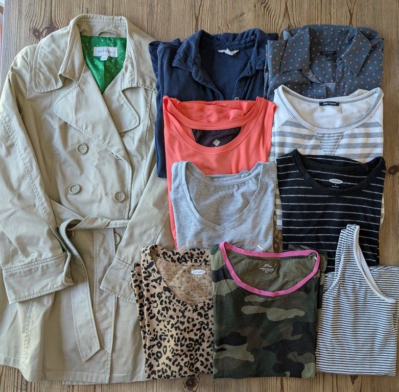10 Piece Ladies Medium Clothing Lot