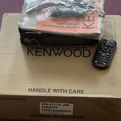 Kenwood Car Radio 