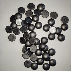 50 PCs  Faux Granite Resin Cabochon Beads