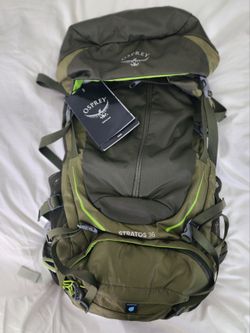 Osprey Stratos 36 Gator Green M/L