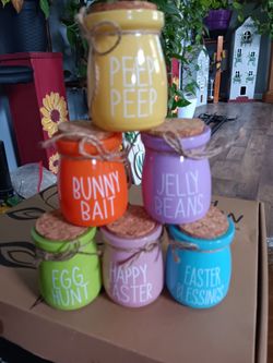 Easter Jars 