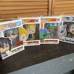 4 Pop Collectibles NIB 