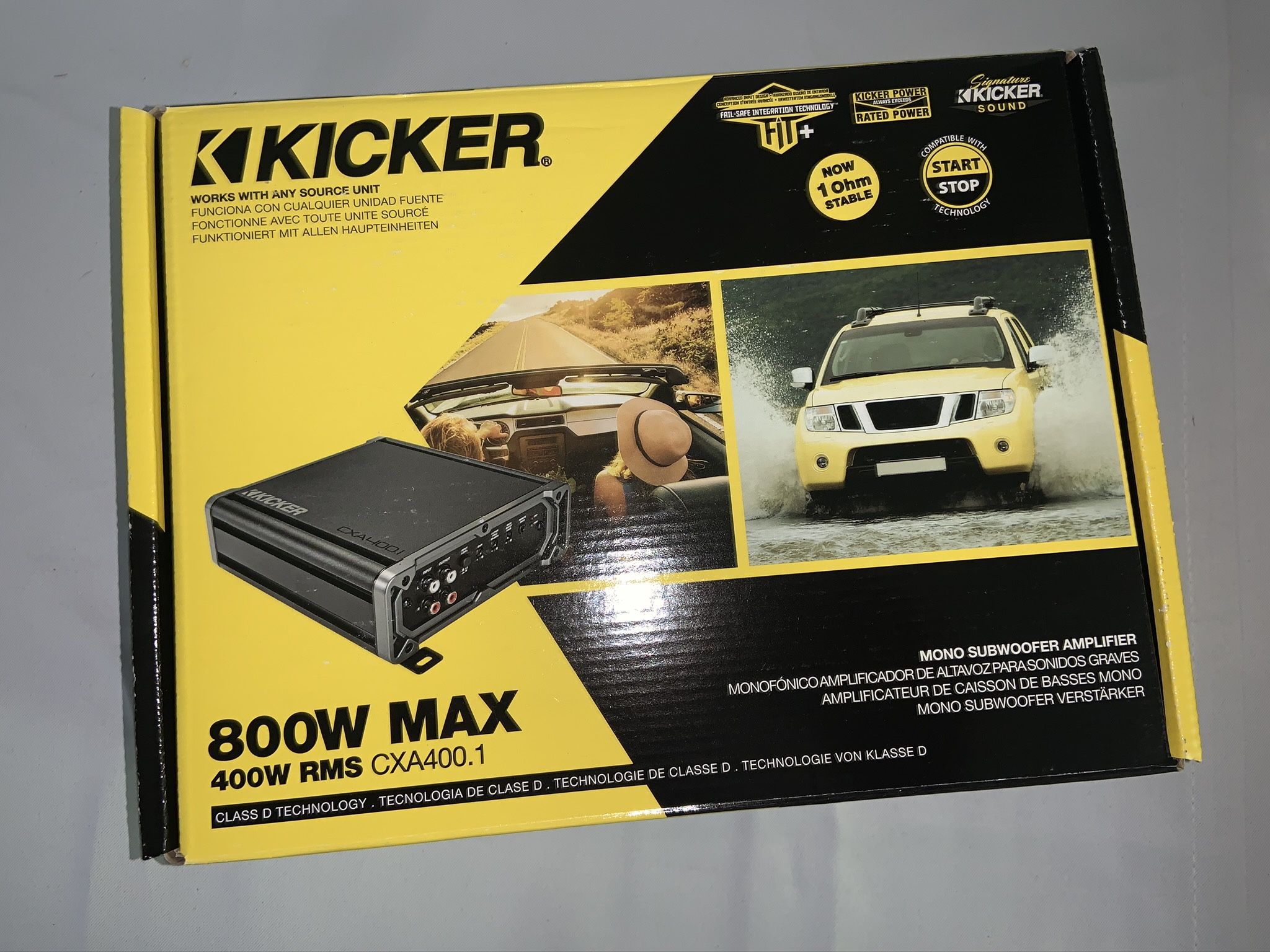 Kicker 400.1 Amplifier