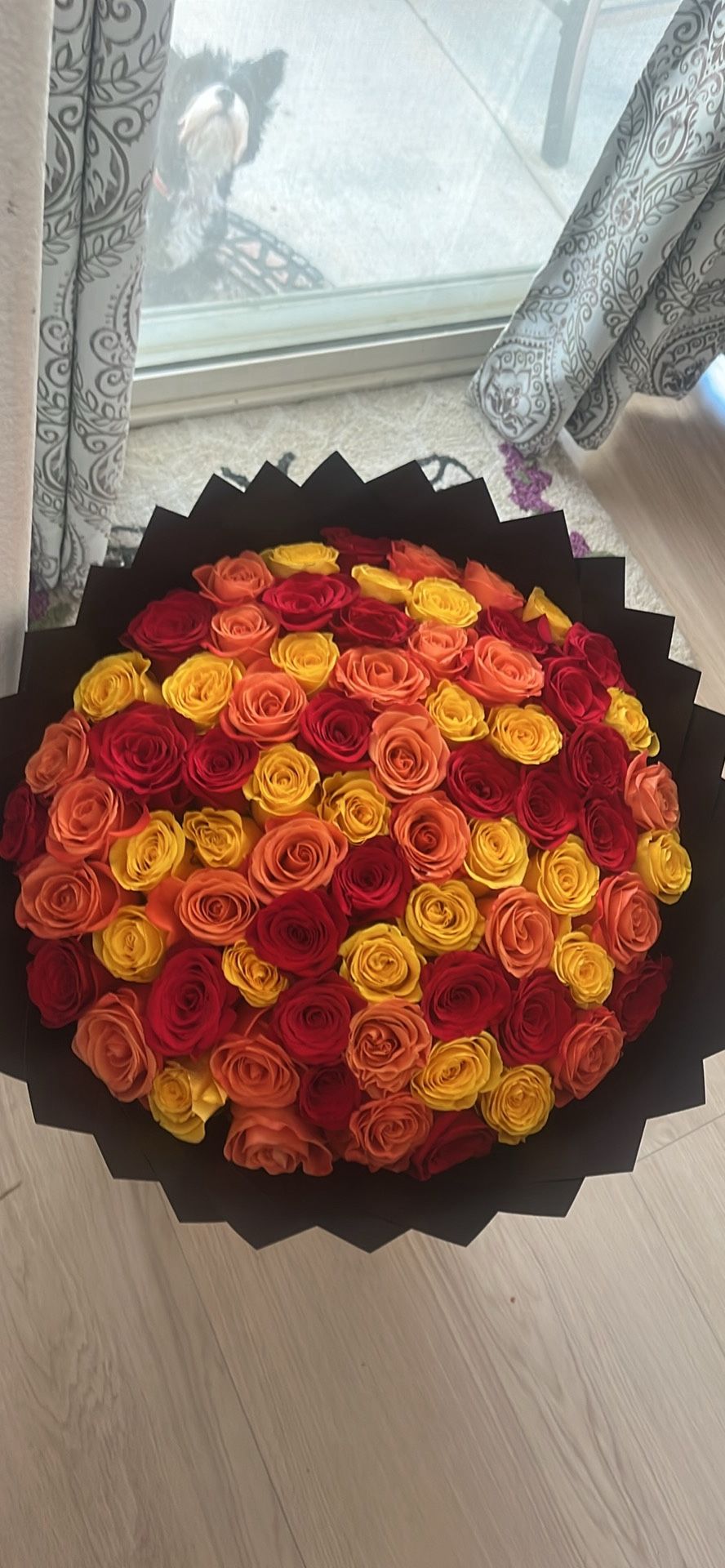 bouquet 100 roses