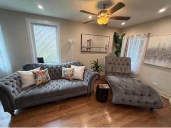 Sofa + Upholstered Chaise