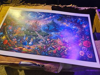 Alice in Wonderland mini poster