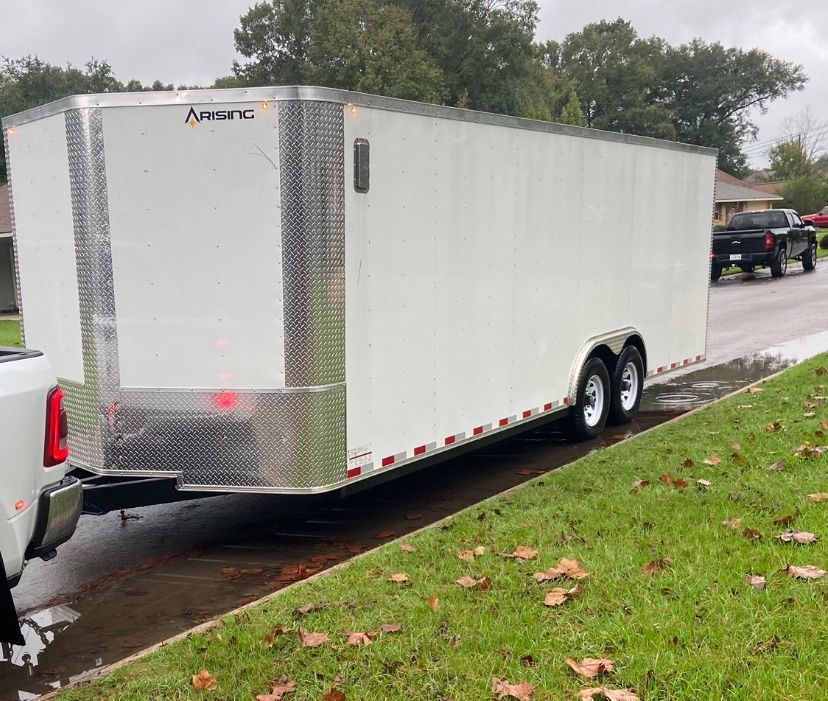 24ft Box New Used Once 7500 Axles