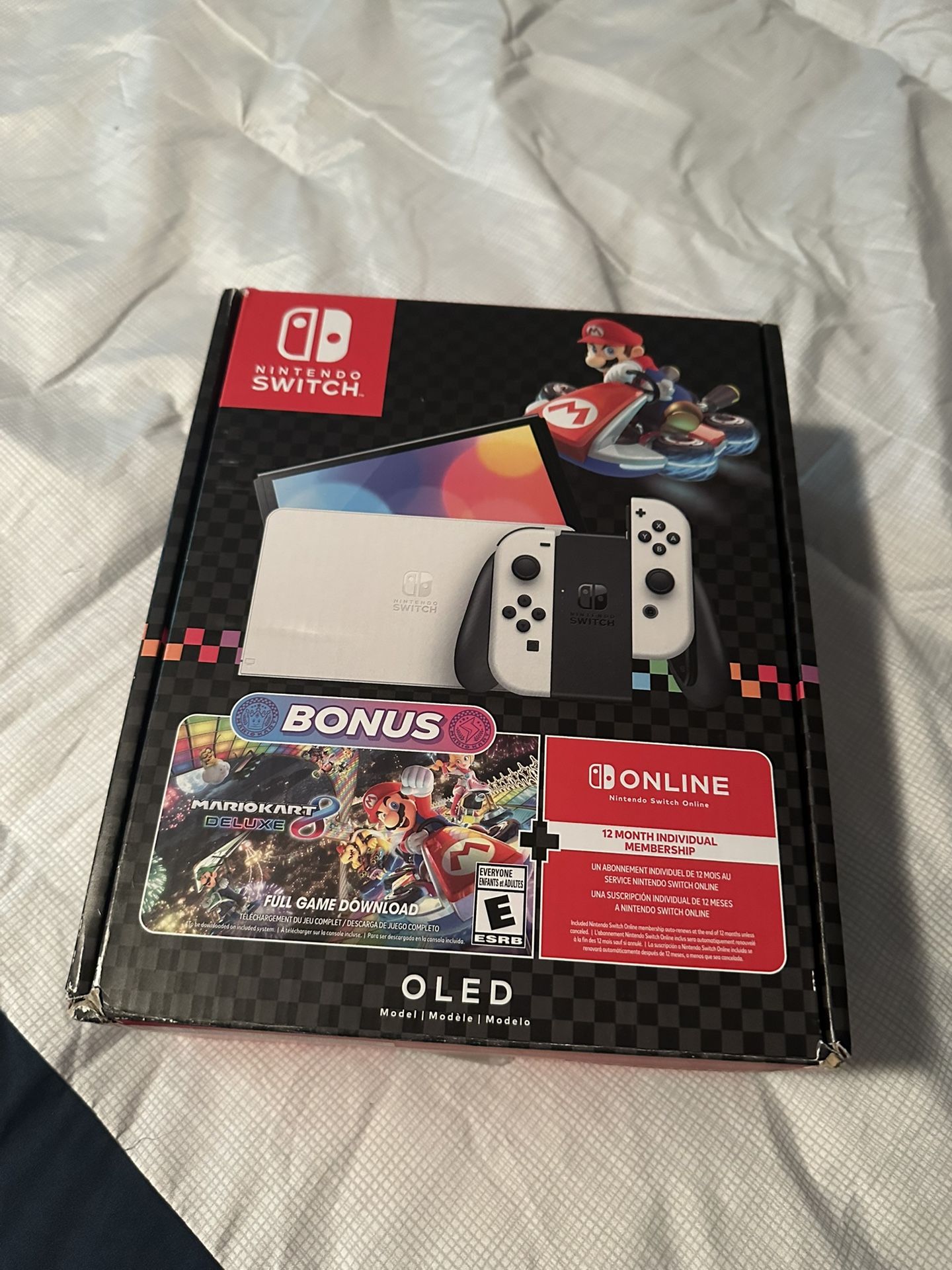 Oled Nintendo Switch Excellent Condition Hardly Used