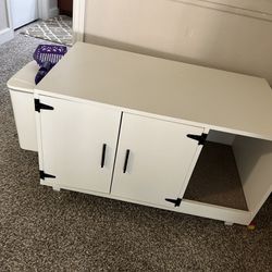 Secret Hidden Litter Box Furniture 